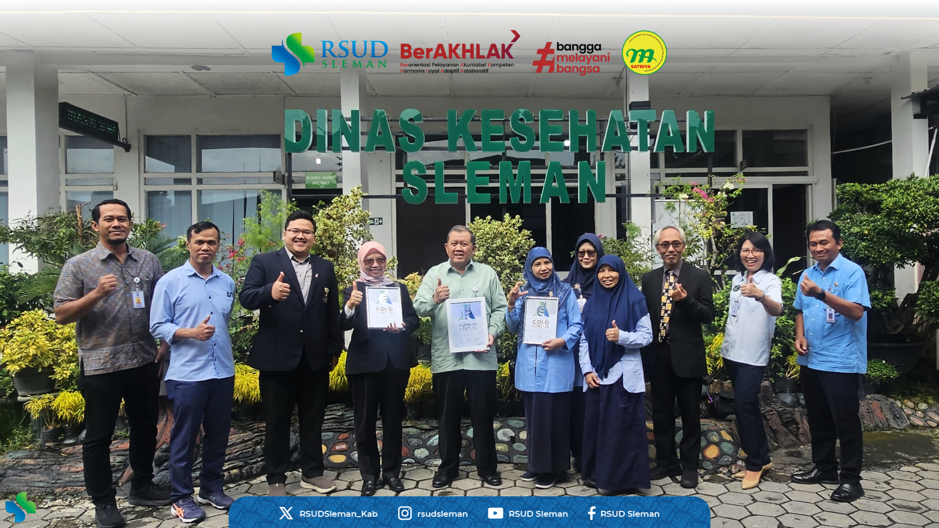 RSUD Sleman Raih Penghargaan Platinum dari WSO dalam Penanganan Stroke